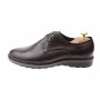 Pantofi barbati casual din piele naturala Maro inchis Marimea 41